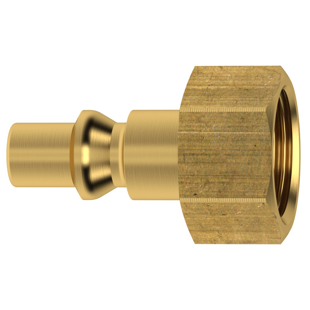 Stecknippel mit Innengewinde NW 5,5 - G 1/4" IG