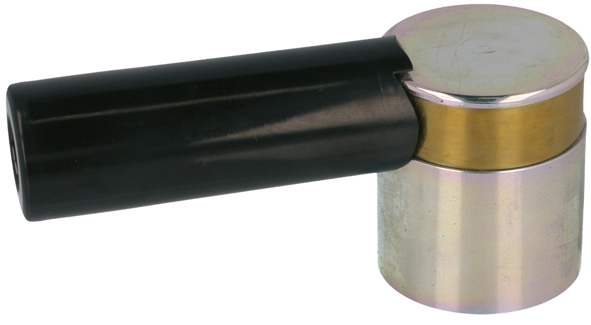 Magnetpolklemmen mit Doppelklemmenanschluss, runde Ausführung