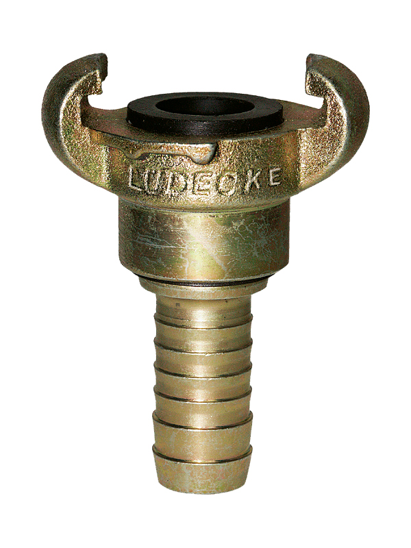 Klauenkupplung / DRB mit drehbarem Schlauchanschluss Klauenkupplung / DRB mit drehbarem Schlauchanschluss