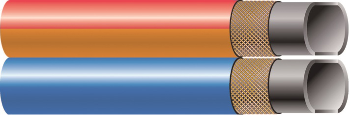 Autogenschlauch mont. DN 6/9 