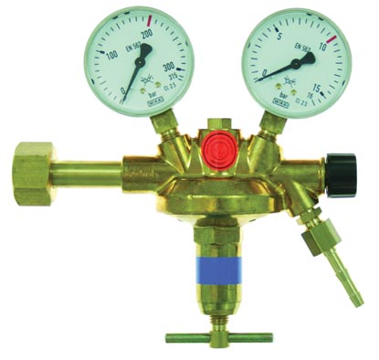Druckminderer Prüfgas 0 - 10 bar