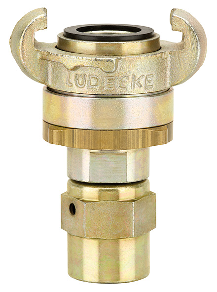 Mody-Sicherheitskupplung mit Hülsenverschraubung Mody-Sicherheitskupplung mit Hülsenverschraubung