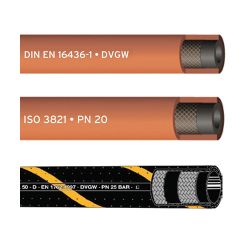 Propan/Erdgasschläuche ISO / DVGW