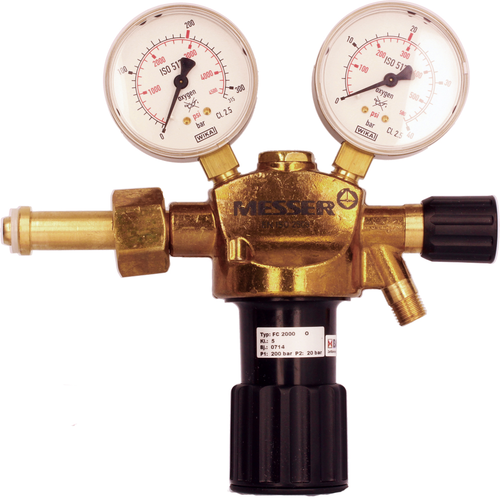 Druckminderer Sauerstoff 200/50 Druckminderer Sauerstoff 200/50