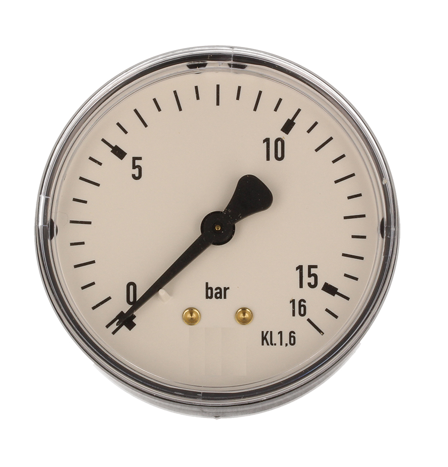 Standardmanometer mit Kunststoffgehäuse 40mm
