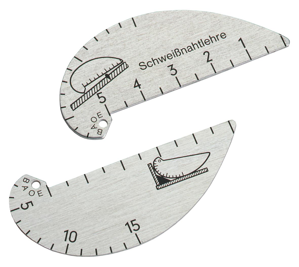Lehre für Schweißnahtkontrolle