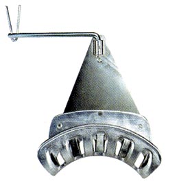 Wandschlauchhalter mit Brennerhalter aus Aluminium