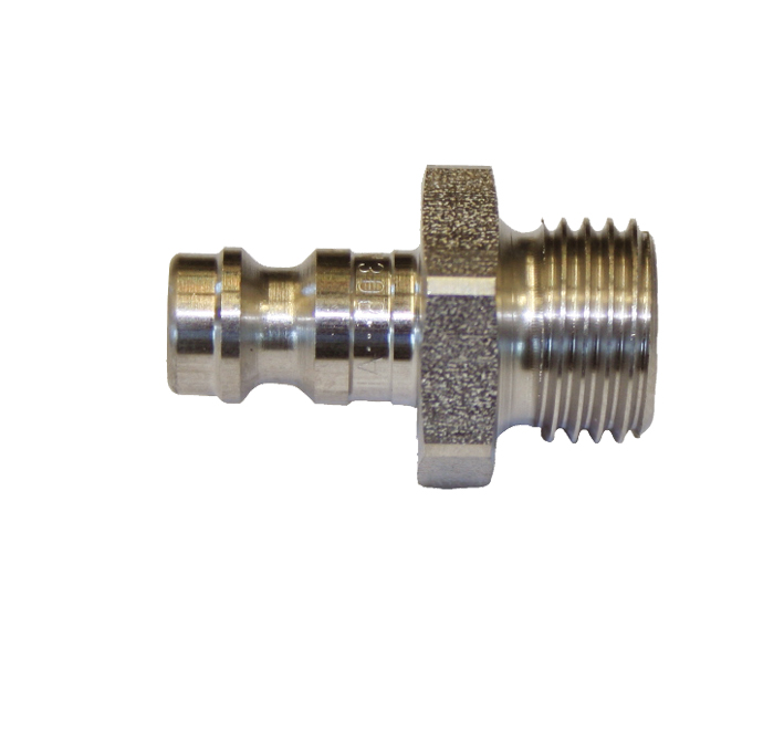 Stecker NW 5 mit Außengewinde