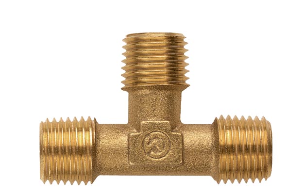 T-Stück mit Außengewinde 45° Konus