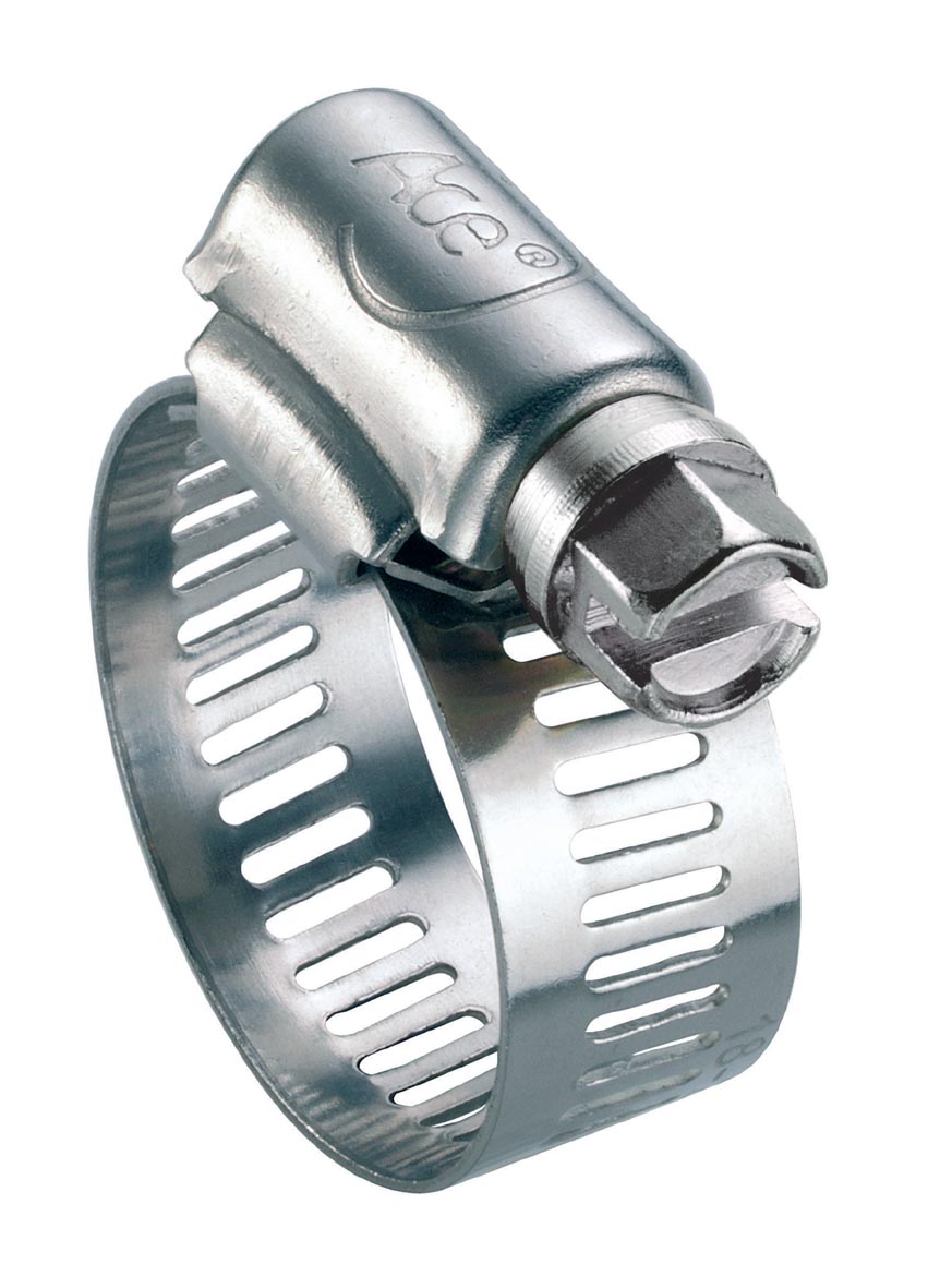 Schlauchschellen W2, RI8 - gestanztes Band